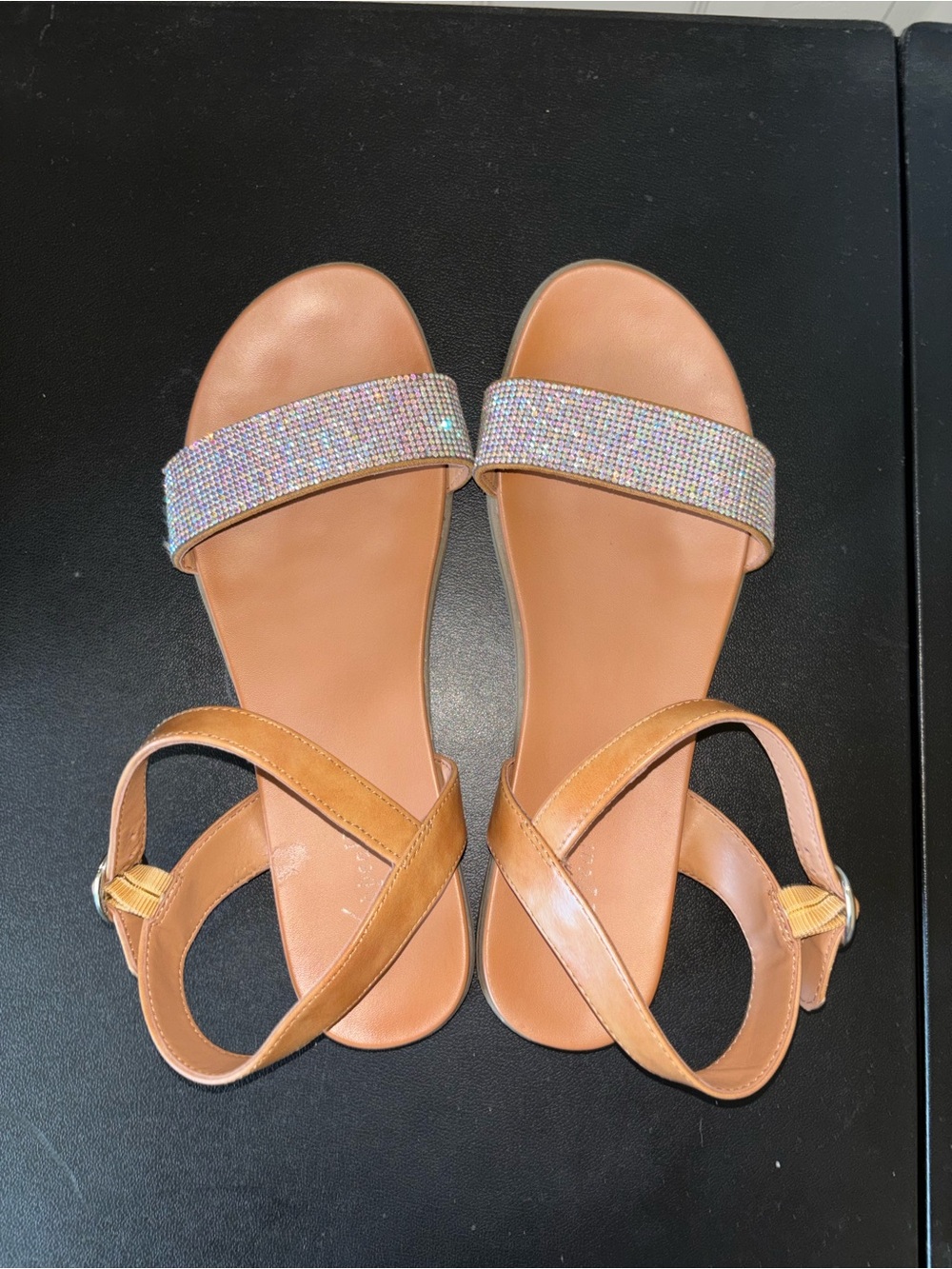 Rhinstone Bling Sandals